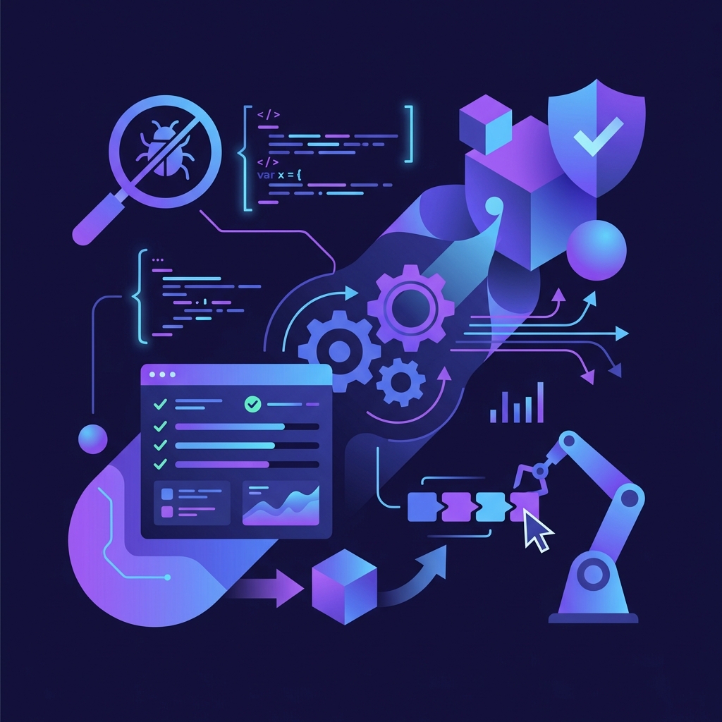 QA Testing Illustration